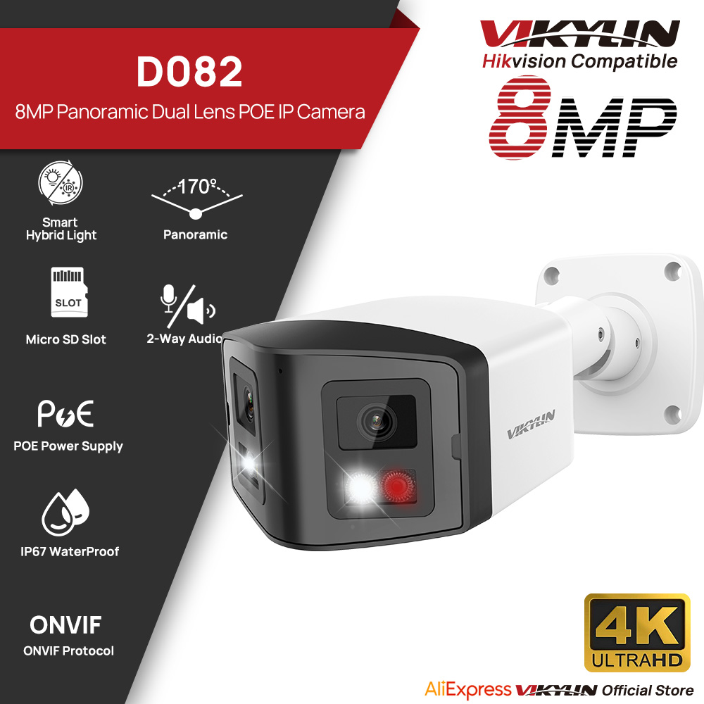 VIKYLIN 170° Panoramic 4K Secu - Outdoor Power G Motion reseña y precio
