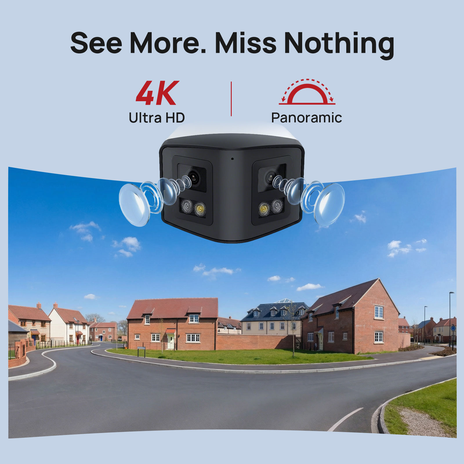 VIKYLIN 170° Panoramic 4K Secu - Outdoor Power G Motion reseña y precio