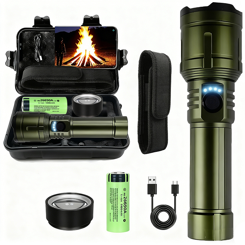 Ultra Powerful Flashlight Conc - Outdoor Power For Camping reseña y precio