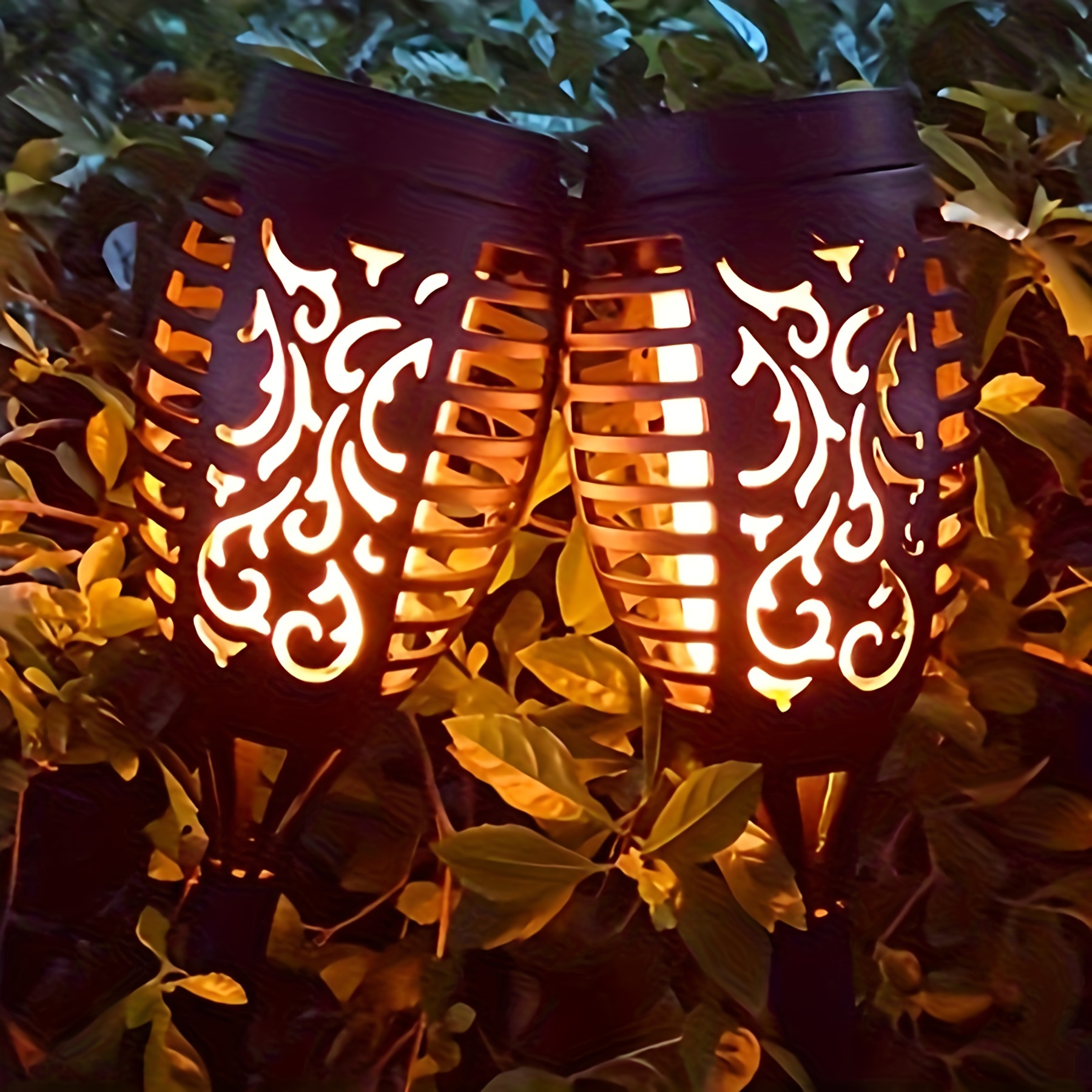 4/8/10Pcssolar Powered LED Gar - Outdoor Power For Christmas Lights reseña y precio