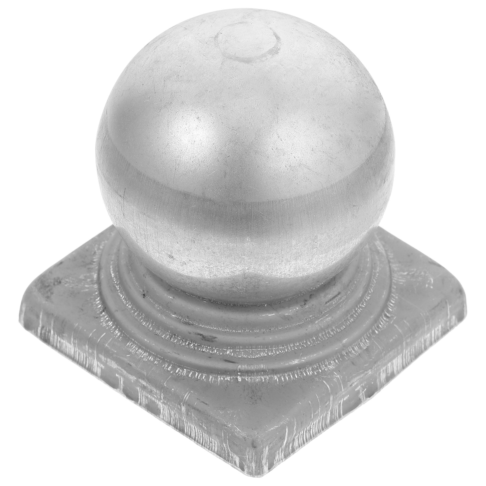 Ball Shaped Metal Fence Post C - Outdoor Power Post reseña y precio