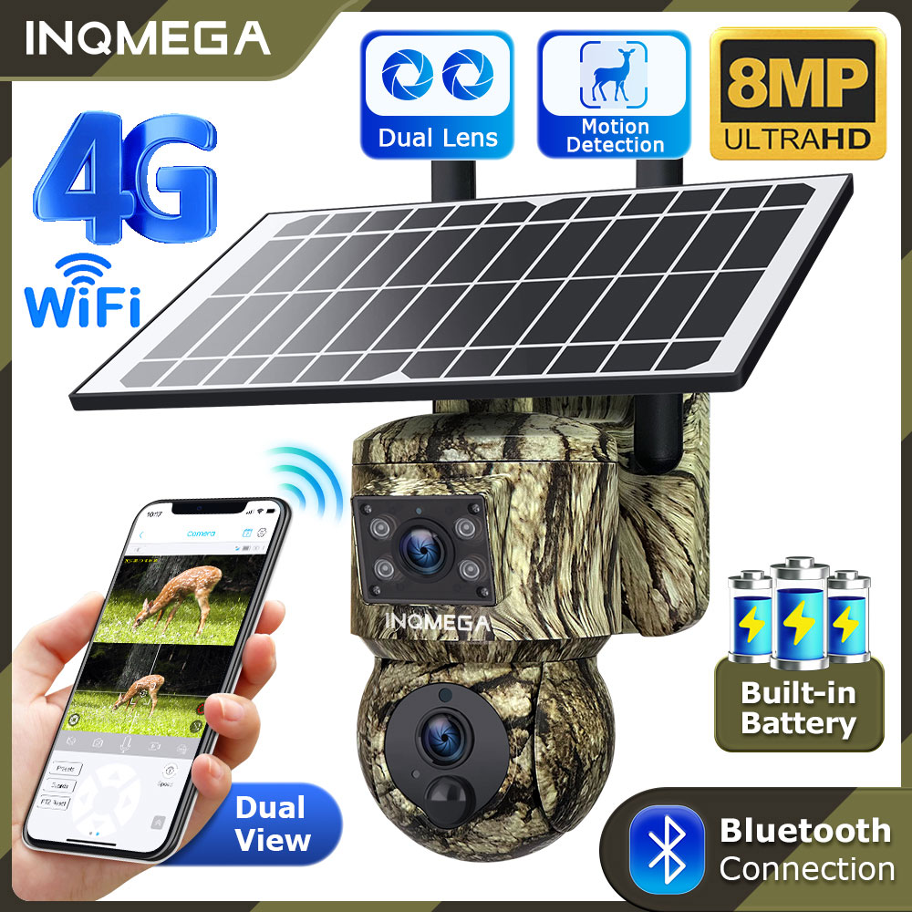 8MP Trail Camera Dual lens Out - Outdoor Power G Motion reseña y precio