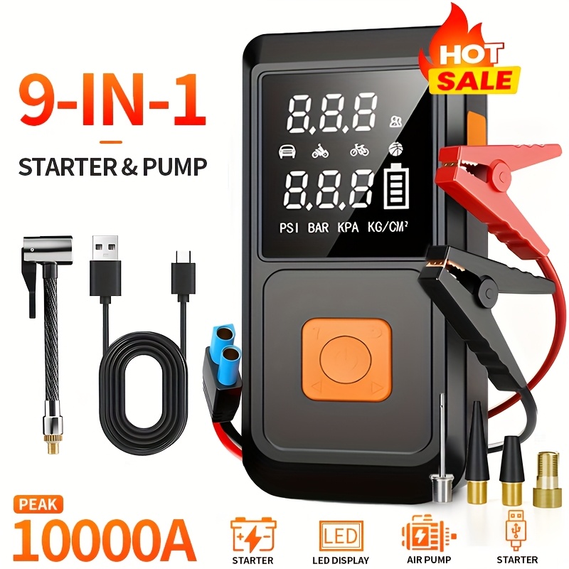 A Portable Car Emergency Start - Outdoor Power For Christmas Lights reseña y precio