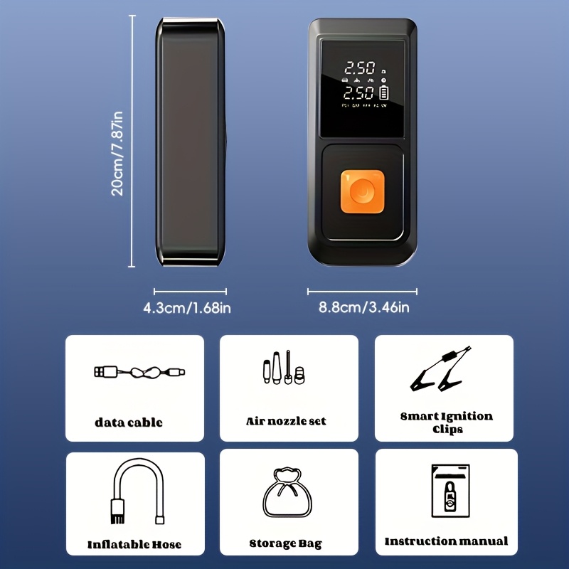 A Portable Car Emergency Start - Outdoor Power For Christmas Lights reseña y precio