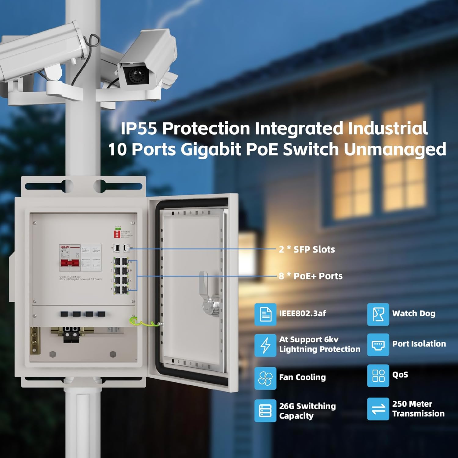 KeepLiNK Outdoor Smart Network - Outdoor Power Supply Box reseña y precio