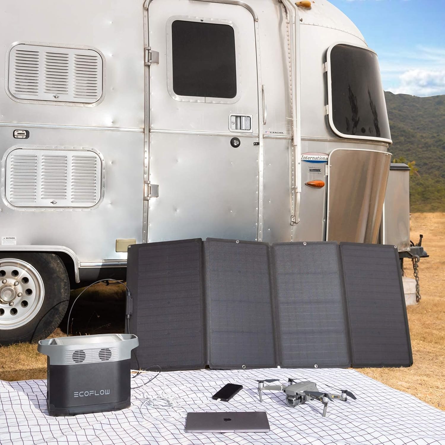 160 Watt Foldable Solar Panel  - Outdoor Power For Camping reseña y precio