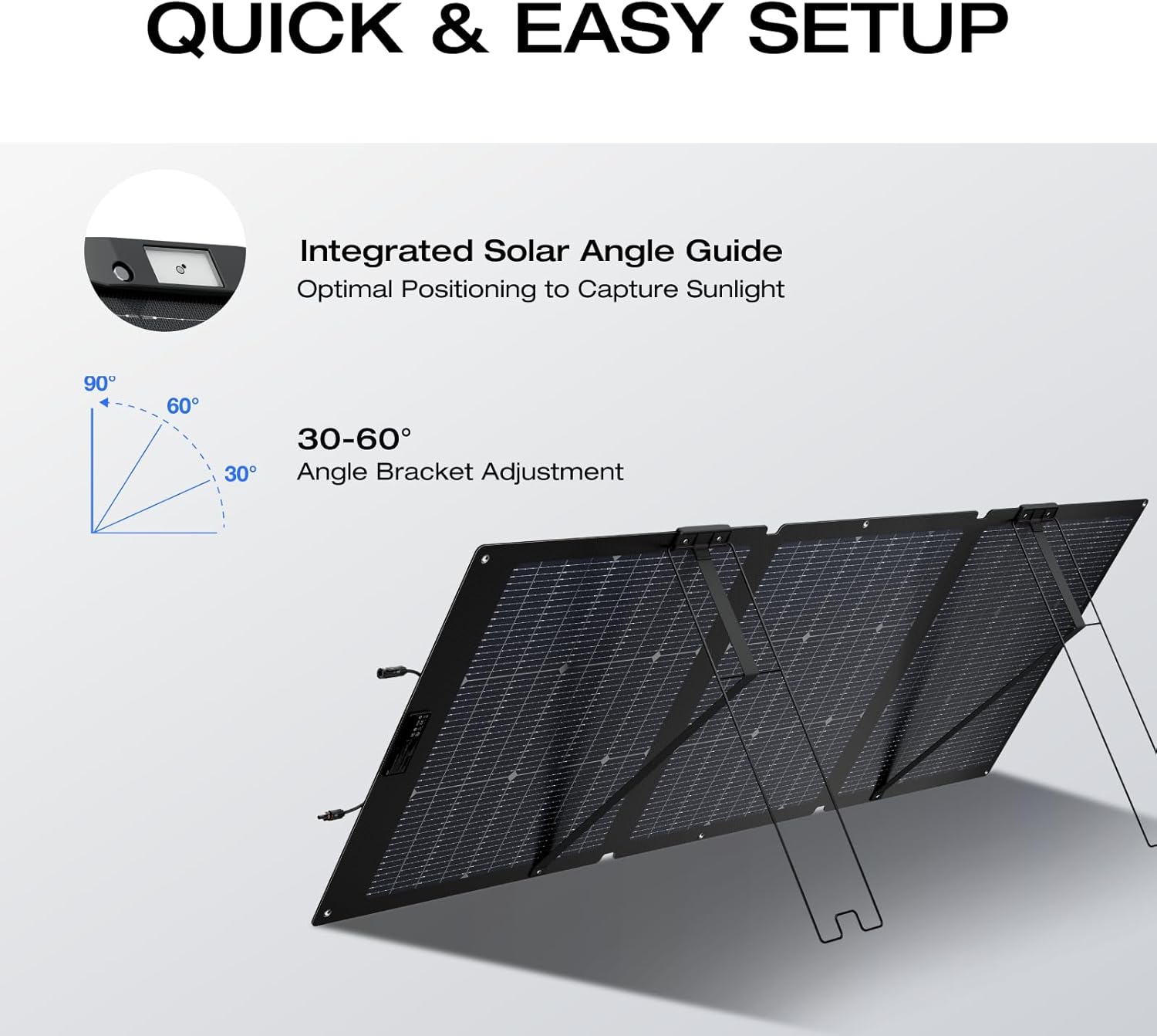160 Watt Foldable Solar Panel  - Outdoor Power For Camping reseña y precio