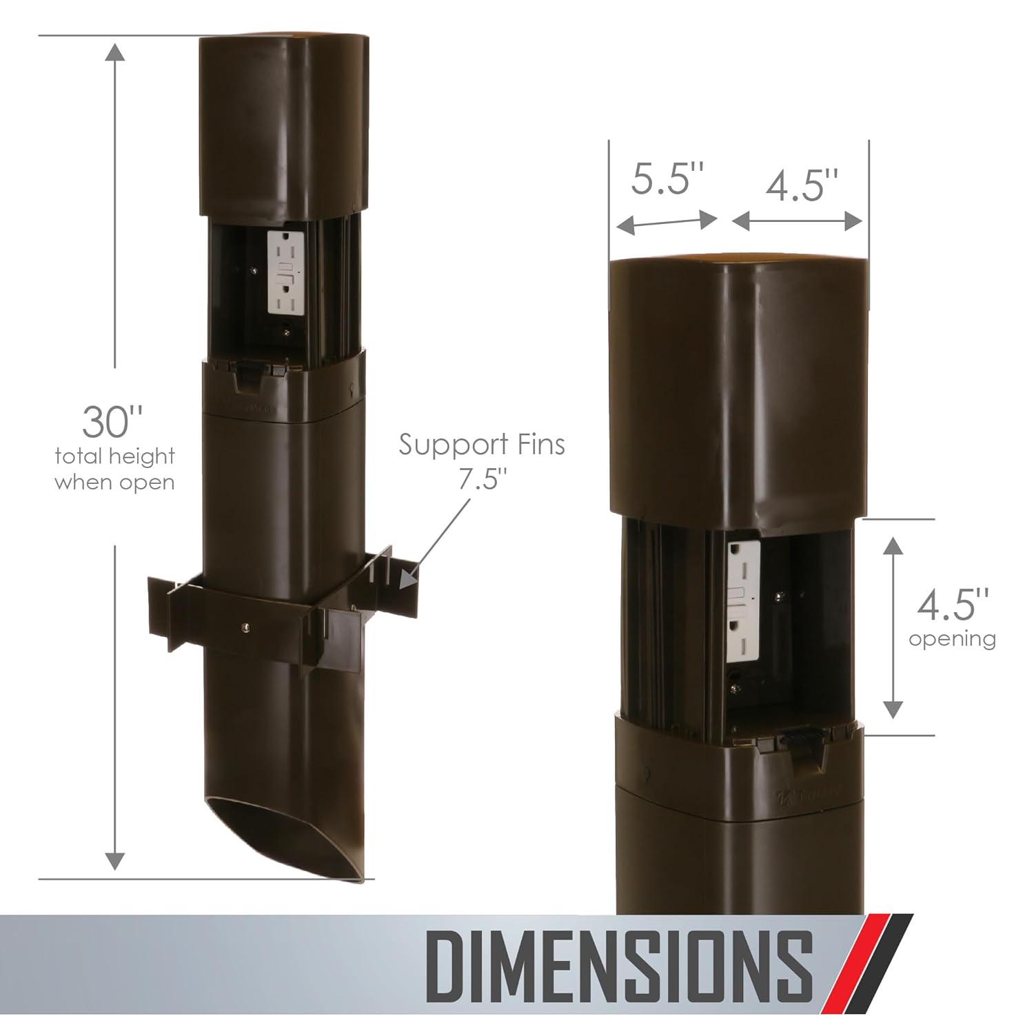 Outdoor Comforts ParkPost 13-i - Outdoor Power Post reseña y precio