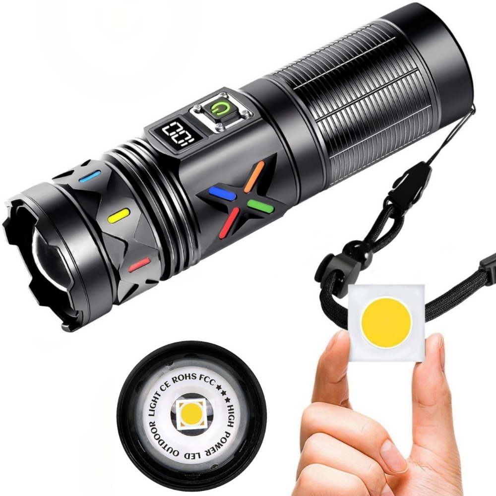High Power LED Flashlight Tele - Outdoor Power For Camping reseña y precio