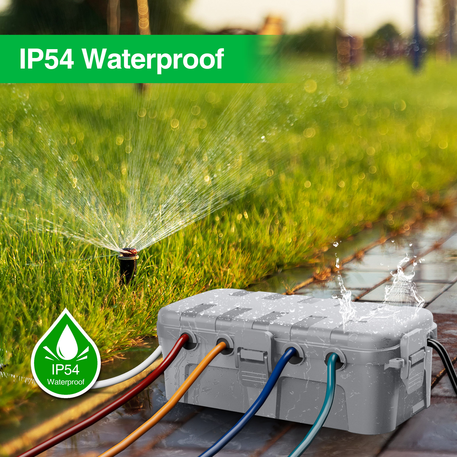 IP54 Waterproof Extension Cord - Outdoor Power With Timer reseña y precio